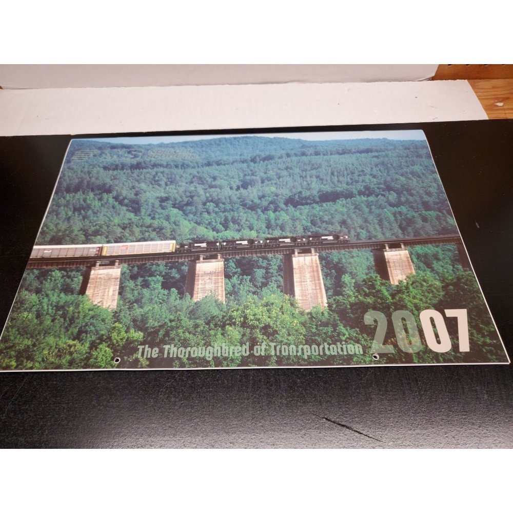 2007‎ Norfolk Southern Railroad Calendar - Oversize